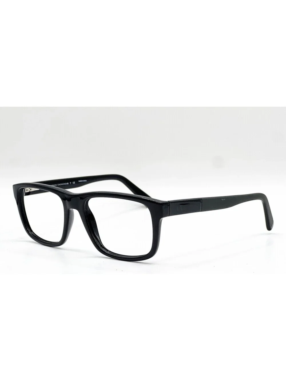 Armani Exchange Ax 3025 8178 Shiny Black Authentic Eyeglasses 53-18-140